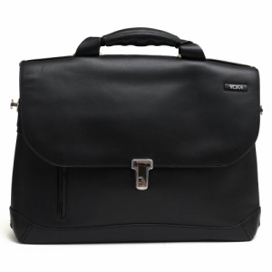 ○トゥミ TUMI 牛革 ビジネスバッグ 2950D Formula T COUPE Slim Brief フォーミュラT・クーペ・スリムブリーフ フラップ式 2WAY   中古