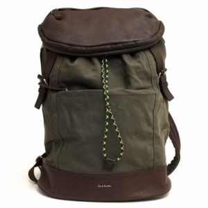 ○ポールスミス Paul Smith ナッパレザー 牛革 リュック PSR824 CITY SPORTS BACK PACK デイパック メンズ 【中古】 中古