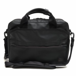 ○ポーター 吉田カバン PORTER ポリエステルオックス PVC加工 ビジネスバッグ 851-07408 BROWSE BRIEF CASE ブラウズ 防水仕様 2WA 中古