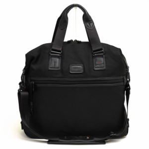 ○トゥミ TUMI FXTバリスティックナイロン ナパレザー ボストンバッグ 22349DH ALPHA BRAVO Fallon Soft Tote 2WAY ショルダーバッ 中古