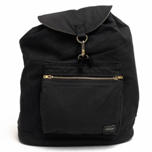 ○ポーター 吉田カバン PORTER ペーパーナイロンクロス リュック 656-06178 DRAFT RUCKSACK ドラフト 巾着型 メンズ 【中古】 中古