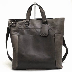 ○トゥミ TUMI 牛革 カウハイド トートバッグ 68323AS KADEN Winsen Slim Tote ケイデン ウィンゼン スリム トート 2WAY ショルダ  中古