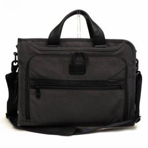 ○トゥミ TUMI Anthracite アンスラサイト ビジネスバッグ 26110AT2 Slim Deluxe Portfolio スリム デラックス ポートフォリオ 2WA 中古