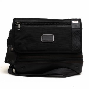 ○トゥミ TUMI バリスティックナイロン ショルダーバッグ 222371HK2 ALPHA BRAVO Beale Crossbody アルファ ブラボー ビール クロ  中古