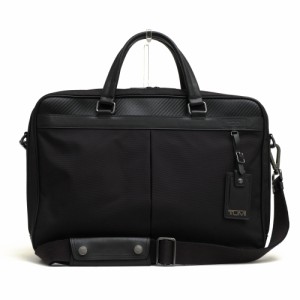 ○トゥミ TUMI 牛革 カウハイド ビジネスバッグ 69788BBO Berwick Double Zip Brief バーウィック ダブルジップ 2WAY ショルダーバ 中古