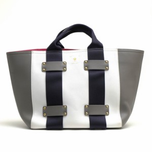 ○エーディーエムジェイ ADMJ キオリーノテクノロジー社ダノビオ 牛革 トートバッグ 17SA01010 CARRERA SOFT DAILY TOTE BAG A4サ  中古