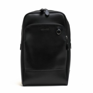 ○コーチ COACH スムースカーフ 牛革 ショルダーバッグ 89934 Graham Pack ボディバッグ メンズ 【中古】 中古