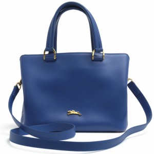 ○ロンシャン Longchamp スプリットカウハイド 牛革 ハンドバッグ HONORE オノレ404 2WAY ショルダーバッグ レディース 【中古】 中古