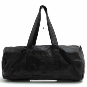 ○ポーター 吉田カバン PORTER 牛革 ジャージー ヨーロッパ原皮 ボストンバッグ 166-02650 NARROW BOSTON BAG S ナロー ドラム型   中古