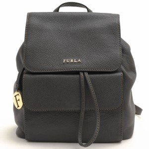 ○フルラ FURLA 牛革 リュック NOEMI BACKPACK ノエミ シボ革 シュリンクレザー レディース 【中古】 中古