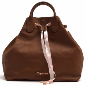 ○レペット Repetto 牛革 カーフ トートバッグ Tote Arabesque アラベスク 巾着型 レディース 【中古】 中古