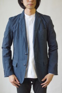 ○ノンネイティブ nonnative DWELLER 2B JACKET - C/L CANVAS OVERDYED NN-J2502 ジャケット メンズ 中古