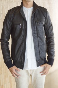 ○ガラアーベント GalaabenD Leather A2 エポーレット ライダース ジャケット メンズ 中古