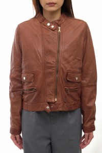 ○マッシモ・ドゥッティ MASSIMO DUTTI  シングルライダース 4710 ウォッシュ加工 レディース 【中古】 中古