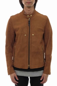 ○ポールスミス Paul Smith 山羊革 ゴートスキン シングルライダース 243325 386NLB LEATHER SINGLE RIDERS メンズ 【中古】 中古