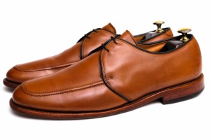 ○アレン エドモンズ Allen Edmonds カーフ 牛革 ビジネスシューズ Slayton Uチップ グッドイヤーウェルト製法 メンズ 【中古】 中古