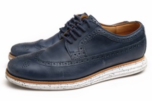 ○コールハーン COLE HAAN  カジュアルシューズ C12088 LUNARGRAND WING TIP ルナグラウンド ウイングチップ ウイングチップ メン  中古