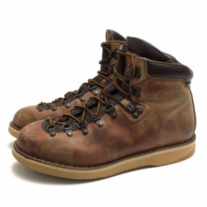 ○ダナー Danner 100足限定モデル 牛革 マウンテンブーツ D-2205 BRONX ブロンクス ステッチダウン製法 Vibramソール 迷彩・カモフ 中古