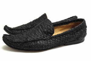 ○ドルガバ DOLCE＆GABBANA ヴァンプローファー 8265 2699 レザーソール スリッポン メンズ 【中古】 中古