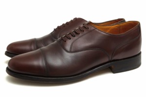 ○グレンソン GRENSON 牛革 カーフ ビジネスシューズ 6160 / 267 ストレートチップ グッドイヤーウェルト製法 メンズ 【中古】 中古