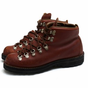 ○ダナー Danner GORE-TEX ゴアテックス マウンテンブーツ D-30520X MOUNTAIN LIGHT マウンテンライト Vibramソール ステッチダウ  中古