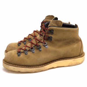 ○ダナー Danner フルグレイン防水スエード ゴアテックス 牛革 マウンテンブーツ D-45500X MOUNTAIN LIGHT TAN SUEDE マウンテンラ 中古