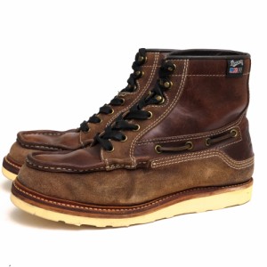 ○ダナー Danner 牛革 カウレザー 2009クリスマス限定モデル ワークブーツ D-4117 GARY 2009 CHRISTMAS LIMITED ゲーリー  モック  中古