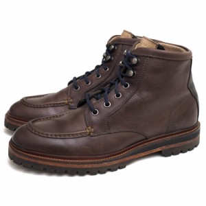 ○コールハーン COLE HAAN 牛革 ワークブーツ C20359 JUDSON BOOT STORMCLOUD ラグソール Uチップ メンズ 【中古】 中古