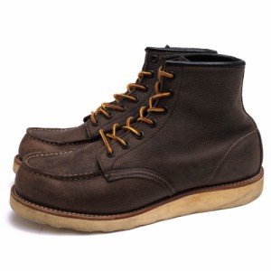 ○レッドウィング RED WING 海外限定モデル ヌバック 牛革 ワークブーツ 2880 6inch Moc Toe アイリッシュセッター モックトゥ グ  中古