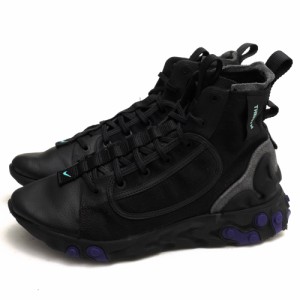 ○ナイキ NIKE  ハイカットスニーカー AV5555-002 REACT IANGA Black/Light Aqua リアクト イアンガ メンズ 【中古】 中古