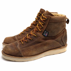 ○ダナー Danner バインディングオイルドスエー 牛革 ワークブーツ D4108 STANFIELD SUEDE スタンフィールド Vibramソール ステッ  中古