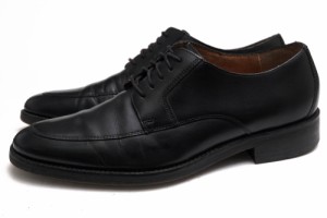 ○コールハーン COLE HAAN 牛革 ビジネスシューズ C12840 Madison Split Toe Derby マディソン GRAND OS Vチップ メンズ 【中古】 中古