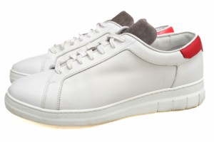 ○ダンヒル Dunhill 牛革 カーフ ローカットスニーカー DU19R1311A4100 Radial Low Top Sneaker ラディアル Vibramソール メンズ   中古