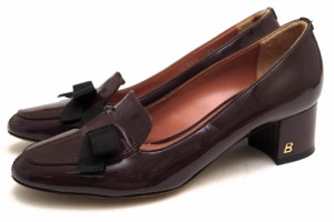 ○バリー BALLY 牛革 パンプス GABRYELLE リボン ハイヒール レディース 【中古】 中古