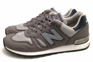 ○ニューバランス NEW BALANCE  ローカットスニーカー M670GNS C-CAPミッドソール Vibramソール メンズ 【中古】 中古