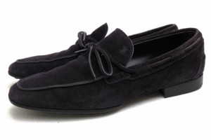 ○トッズ TOD'S 牛革 タッセルローファー ドライビングシューズ スリッポン メンズ 【中古】 中古