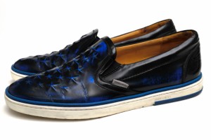 ○ジミーチュウ Jimmy Choo 牛革 ローカットスニーカー GROVE グローブ スタースタッズ スリッポン メンズ 【中古】 中古