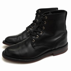 ○トリッカーズ Tricker's MARGARET HOWELL マーガレットハウエル別注 牛革 ワークブーツ M7112 Logger Boot ロガーブーツ プレー  中古