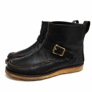 ○ラッセルモカシン Russell Moccasin 牛革 ペコスブーツ ワークブーツ KNOCK-A-BOUT BOOT ノックアバウトブーツ モカシン Vibram  中古