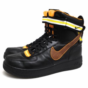 ○ナイキ NIKE リカルドティッシ RT ハイカットスニーカー 669919-029 AIR FORCE 1 HI TISCI BLACK エア フォース 1 ハイ メンズ   中古