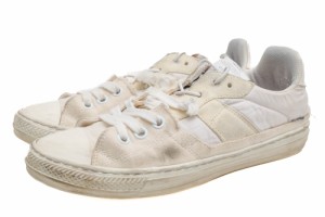 ○マルタンマルジェラ マルジェラ Maison Martin Margiela 2019SS ローカットスニーカー 37WS0480 EVOLUTION LOW TOP SNEAKERS 再  中古