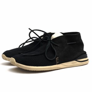 ○ビズビム VISVIM ベジタブルタンニン鞣し牛革 ローカットスニーカー 0116202002001 HURON MESH MOC-FOLK モカシン メンズ 【中古 中古