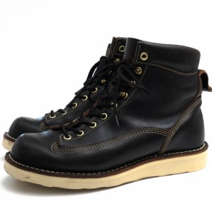 ○ダナー Danner 牛革 ワークブーツ D4126 FOREST OFFICER フォレスト オフィサー ラインマン ステッチダウン製法 Vibramソール メ 中古