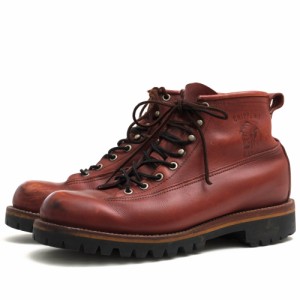 ○チペワ CHIPPEWA 牛革 ワークブーツ 27170 6inch RUSSET SURVIVOR ラグソール グッドイヤーウェルト製法 Vibramソール メンズ 【 中古