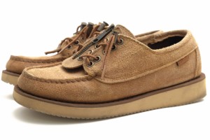 ○セバゴ SEBAGO エンジニアド ガーメンツ ENGINEERED GARMENTS 牛革 カジュアルシューズ 77113EW ZIPPERDECK ワックススエード モ 中古