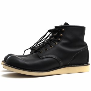 ○レッドウィング RED WING Black Harness ブラックハーネス 牛革 ワークブーツ 2951 Heritage Work Rover Boot グッドイヤーウェ  中古