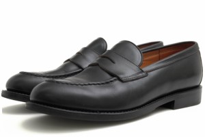 ○ウィールローブ WHEEL ROBE 米国ホーウィン社クロムエクセル 牛革 コインローファー 15079 HEAVY STITCHING LOAFER スリッポン   中古