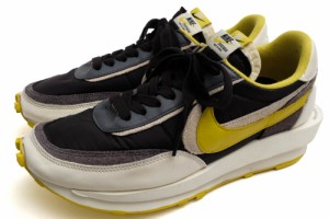 ○ナイキ NIKE UNDERCOVER sacai アンダーカバー サカイ ローカットスニーカー DJ4877-001 LD Waffle Black Sail-Dark Grey-Bright 中古