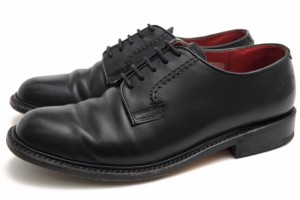 ○リーガル REGAL Shoe&Co. シューアンドカンパニー 牛革 ビジネスシューズ 955S プレーントゥ レザーソール グッドイヤーウェルト 中古