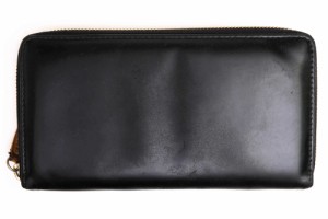 ○エッティンガー ETTINGER UKブライドルレザー ロンドンタン 長財布 BH2051JR LARGE ZIP-AROUND PURSE 小銭入れあり メンズ 【中  中古